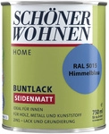 SCH&Ouml;NER WOHNEN FARBE Buntlack, himmelblau , seidenmatt