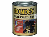 BONDEX Dauerschutzlasur, ebenholz, lasierend, 0.75l - braun