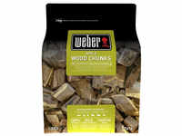 WEBER Räucherklötze, Holz, 1,5 kg Wood Chunks - braun