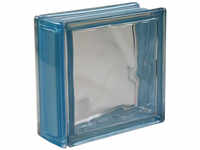 Fuchs Design Echtglasprofil, BxL: 8 x 19 cm, Glas - blau