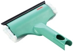 LEIFHEIT Fensterwischer &raquo;W&F Cleaner S micro duo&laquo;, BxL: 19 x 29 cm - tuerkis