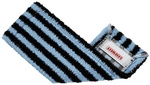 LEIFHEIT Wischbezug, BxL: 2 x 42 cm, Polyester/Polyamid (PA) - schwarz