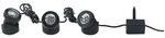 HEISSNER Lampe, 3er Set - schwarz