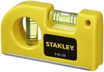 STANLEY Taschenwasserwaage, 0-42-130, Gelb, LxBxH: 8,7 x 4,6 x 2 cm
