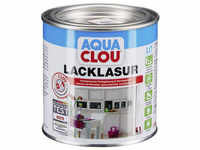 CLOU Lack-Lasur »AQUA«, für innen, 0,375 l, Palisander, seidenmatt - braun