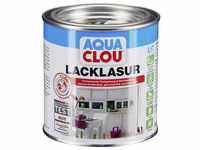 CLOU Lack-Lasur »AQUA«, für innen, 0,375 l, Schwarz, seidenmatt