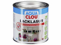 CLOU Lack-Lasur »AQUA«, für innen, 0,375 l, weiß, seidenmatt - weiss