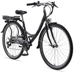TEUTOBURG E-Bike &raquo;Senne Wave&laquo;, 28 Zoll, RH: 45 cm, 7-Gang - grau