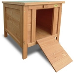 HABAU Kleintierhaus &raquo;Maxi&laquo;, braun, Tannenholz, BxHxT: 50 x 46 x 40 cm