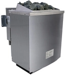 KARIBU Saunaofen, ohne Steuerung, 9 kW - silberfarben