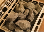 WEKA Saunasteine &raquo;Diabas&laquo;, 12 kg - grau