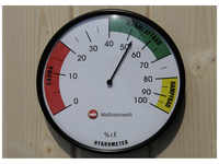 WEKA Sauna-Hygrometer, für: Saunen, weiß - weiss