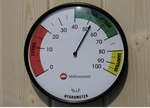 WEKA Sauna-Hygrometer, f&uuml;r: Saunen, wei&szlig; - weiss