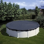 GRE Winterabdeckplane, &Oslash; 380 cm, Kunststoff - blau