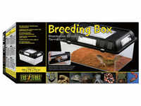 EXO TERRA Terrarium »Breeding Box«, Schwarz, Kunststoff - transparent