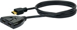 SCHWAIGER Umschalter, HDMI-Umschalter 2 in 1 automatisch Standard 1.3