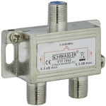 SCHWAIGER Verteiler, Silber, Aluminium, Satellitenanlagen - silberfarben