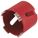 WOLFCRAFT Bohrkrone, 82mm - rot