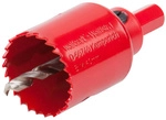 WOLFCRAFT Lochs&auml;ge, &Oslash;: 40 mm, Bimetall - rot