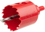 WOLFCRAFT Lochs&auml;ge, &Oslash;: 45 mm, Bimetall - rot