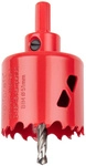 WOLFCRAFT Lochs&auml;ge, &Oslash;: 51 mm, Bimetall - rot