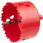 WOLFCRAFT Lochs&auml;ge, &Oslash;: 83 mm, Bimetall - rot