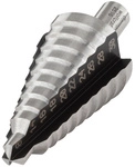 WOLFCRAFT Stufenbohrer, Rundschaft, &Oslash; 8 &ndash; 30 mm - silberfarben