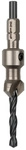 WOLFCRAFT Vorbohrer, 1/4"-Sechskant, &Oslash; 4,5 &ndash; 12 mm - schwarz