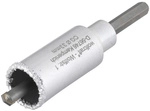 WOLFCRAFT Bohrkranz, &Oslash;: 33 mm, Hartmetall - silberfarben