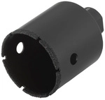 WOLFCRAFT Lochs&auml;ge &raquo;Ceramic&laquo;, &Oslash;: 50 mm, Stahl/Diamant - schwarz