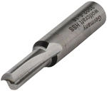 WOLFCRAFT Nut-Fr&auml;ser, 8 mm Schaft, Stahl - silberfarben