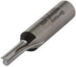 WOLFCRAFT Nut-Fr&auml;ser, 8 mm Schaft, Stahl - silberfarben
