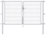 GAH ALBERTS Doppeltor &raquo;Flexo&laquo;, BxH: 224 x 1200 cm, feuerverzinkter Stahl -