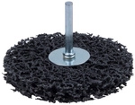 WOLFCRAFT Reinigungsscheibe, &Oslash; 100 mm - schwarz