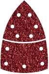 WOLFCRAFT Schleifblatt, 10 St&uuml;ck - rot