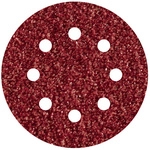 WOLFCRAFT Schleifscheibe, &Oslash; 125 mm, 25 St&uuml;ck - rot