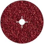WOLFCRAFT Fiberschleifscheiben, &Oslash; 125 mm, 5 St&uuml;ck - rot