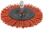 WOLFCRAFT Nylon-B&uuml;rste, &Oslash; 75 mm - rot