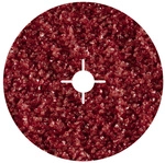 WOLFCRAFT Fiberschleifscheiben, &Oslash; 125 mm, 5 St&uuml;ck - rot