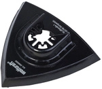 WOLFCRAFT Delta-Schleifplatte &raquo;PRO&laquo; - schwarz