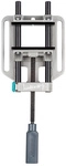 WOLFCRAFT Schraubstock, Aluminiumdruckguss - grau