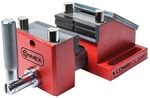 CONNEX Schraubstock, Sph&auml;roStahlguss - rot
