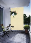 PEDDY SHIELD Senkrechtsonnensegel, rechteckig, 230 x 140 cm - weiss