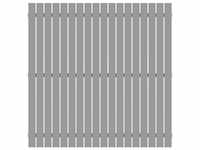 TraumGarten Zaunelement »SQUADRA«, Metall, HxL: 200 x 200 cm cm - silberfarben