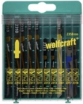 WOLFCRAFT Stichs&auml;geblatt-Set, Schnellarbeitsstahl/Kohlenstoffstahl - bunt