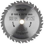 WOLFCRAFT Kreiss&auml;geblatt, &Oslash;: 160 mm, 20 Z&auml;hne