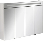 FACKELMANN Spiegelschrank &raquo;STANFORD&laquo;, BxHxT: 110 x 78,4 x 16,2 cm, 6000 K,
