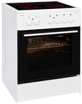 Exquisit Elektro-Standherd &raquo;ECM 6-4 BZ&laquo;, 61 l, 4 Kochfelder - weiss