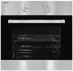 Exquisit Einbau-Backofen &raquo;EBE 555-1.1&laquo;, 62 l, metall, silbergrau - silberfarben