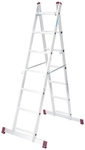 KRAUSE Leiternger&uuml;st &raquo;CORDA&laquo;, Ger&uuml;sth&ouml;he: 196 cm - silberfarben